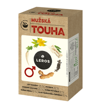 Mužská touha čaj porcovaný 40g Leros